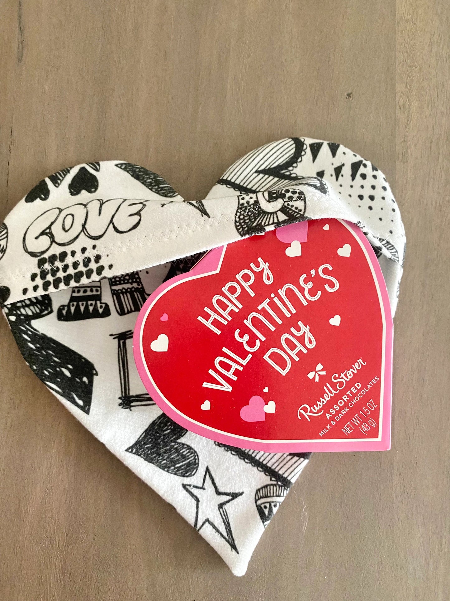 Fabric Heart Pouch - PDF Digital Sewing Pattern