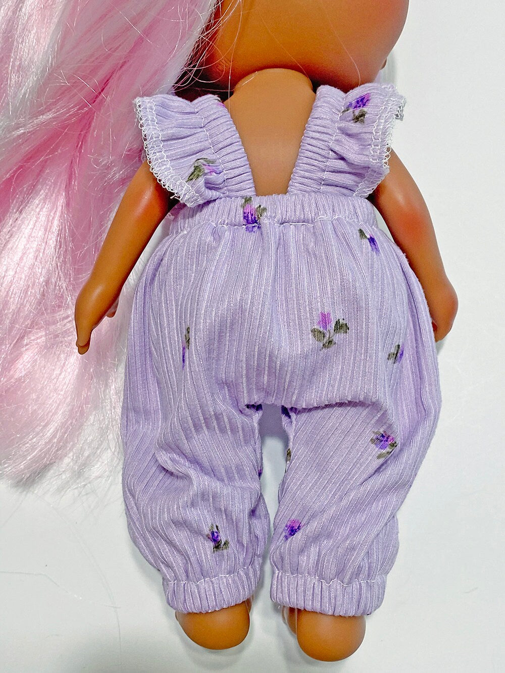 Mia Doll Ruffle Strap Romper to fit 12" Nines d' Onil Doll