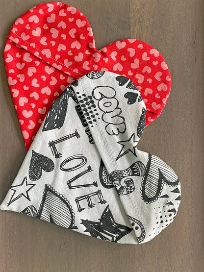 Fabric Heart Pouch - PDF Digital Sewing Pattern