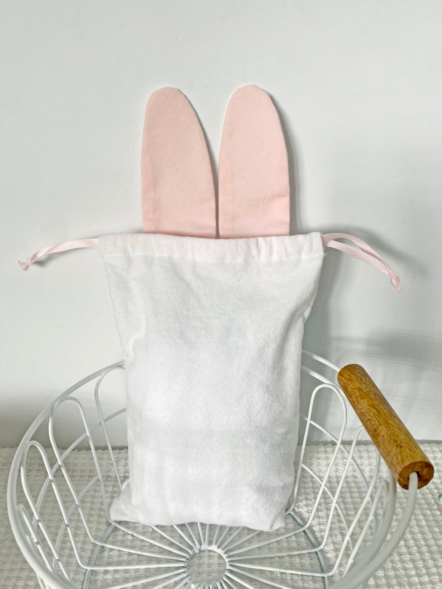 Bunny Ear Drawstring Bag - Easter  Sewing Pattern PDF Download
