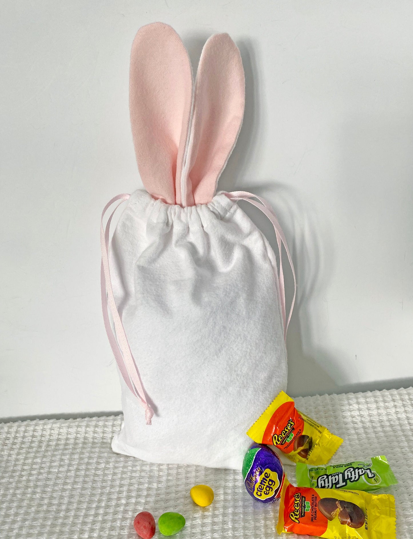 Bunny Ear Drawstring Bag - Easter  Sewing Pattern PDF Download