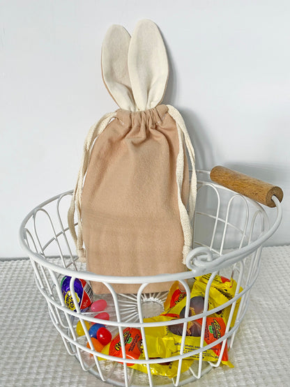 Bunny Ear Drawstring Bag - Easter  Sewing Pattern PDF Download