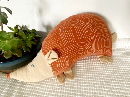 Hazel Hedgehog Stuffed Plush Toy PDF Digital Download Sewing Pattern