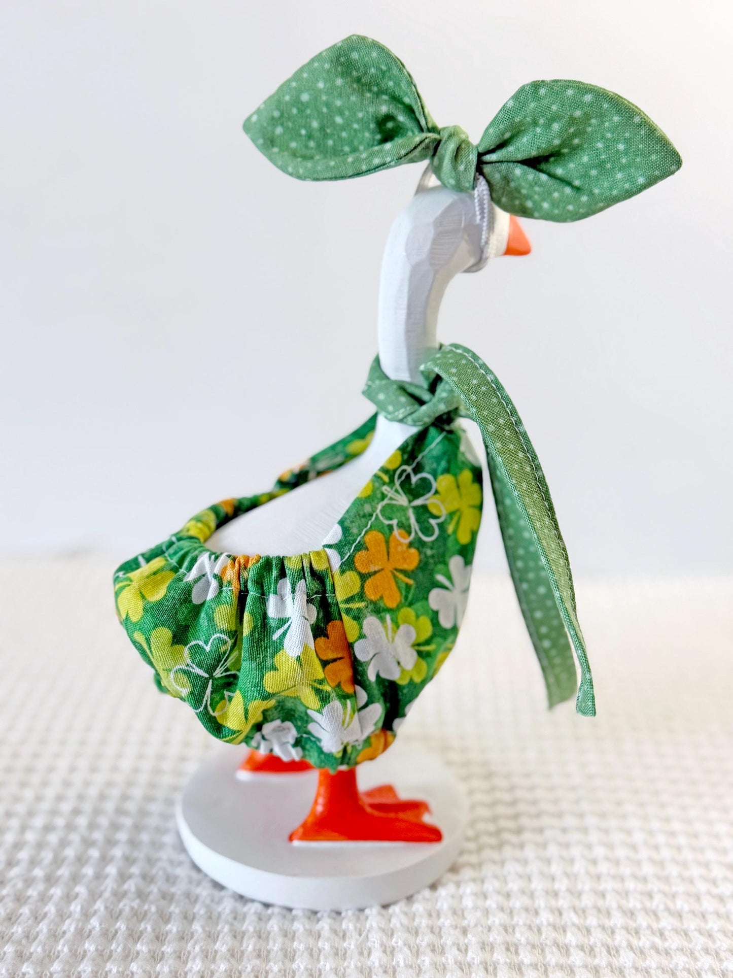 Desk Goose Dress, and Hair Bow. Digital Sewing Pattern