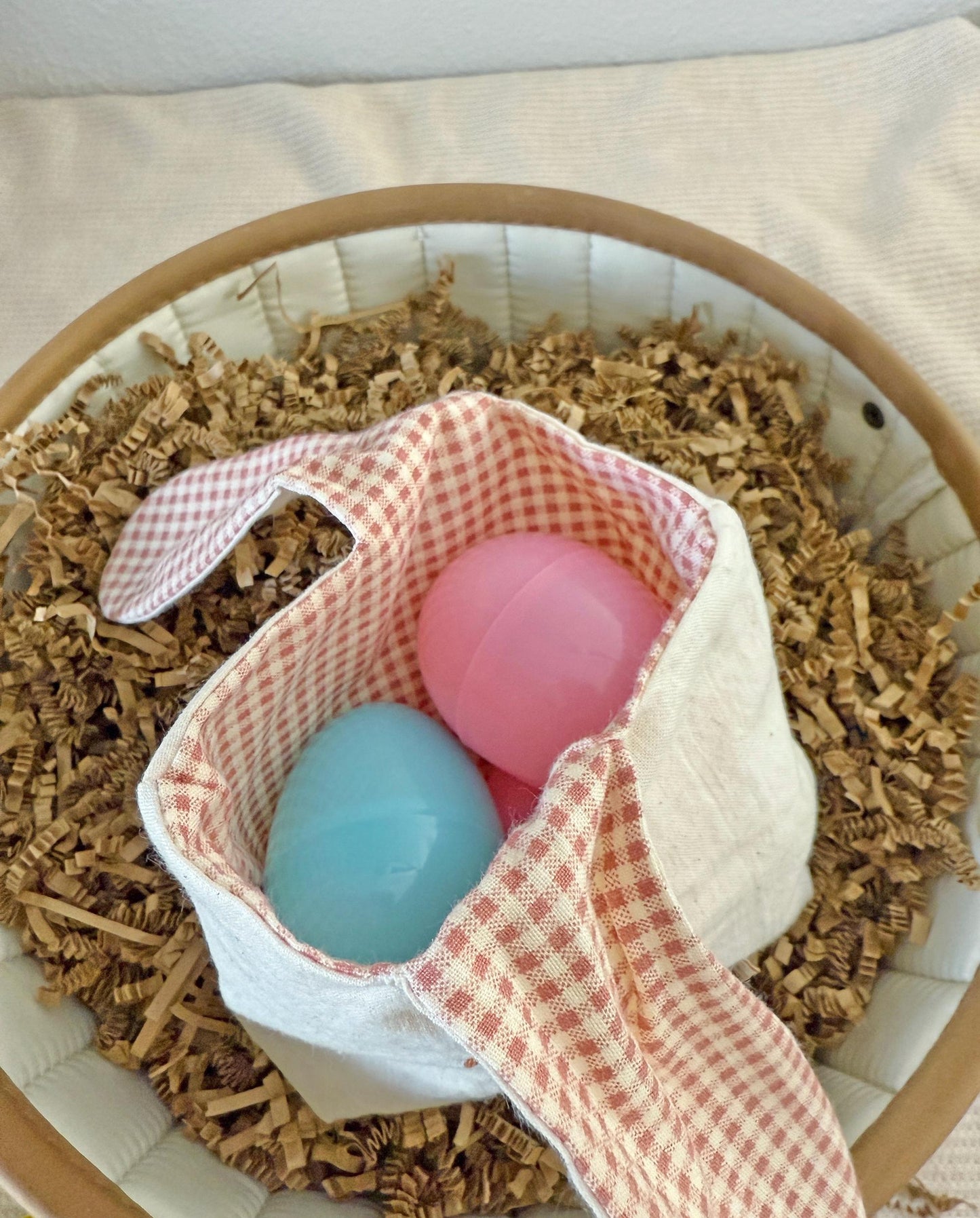 Bunny Ear Treat Bag -beginner sewing PDF digital pattern