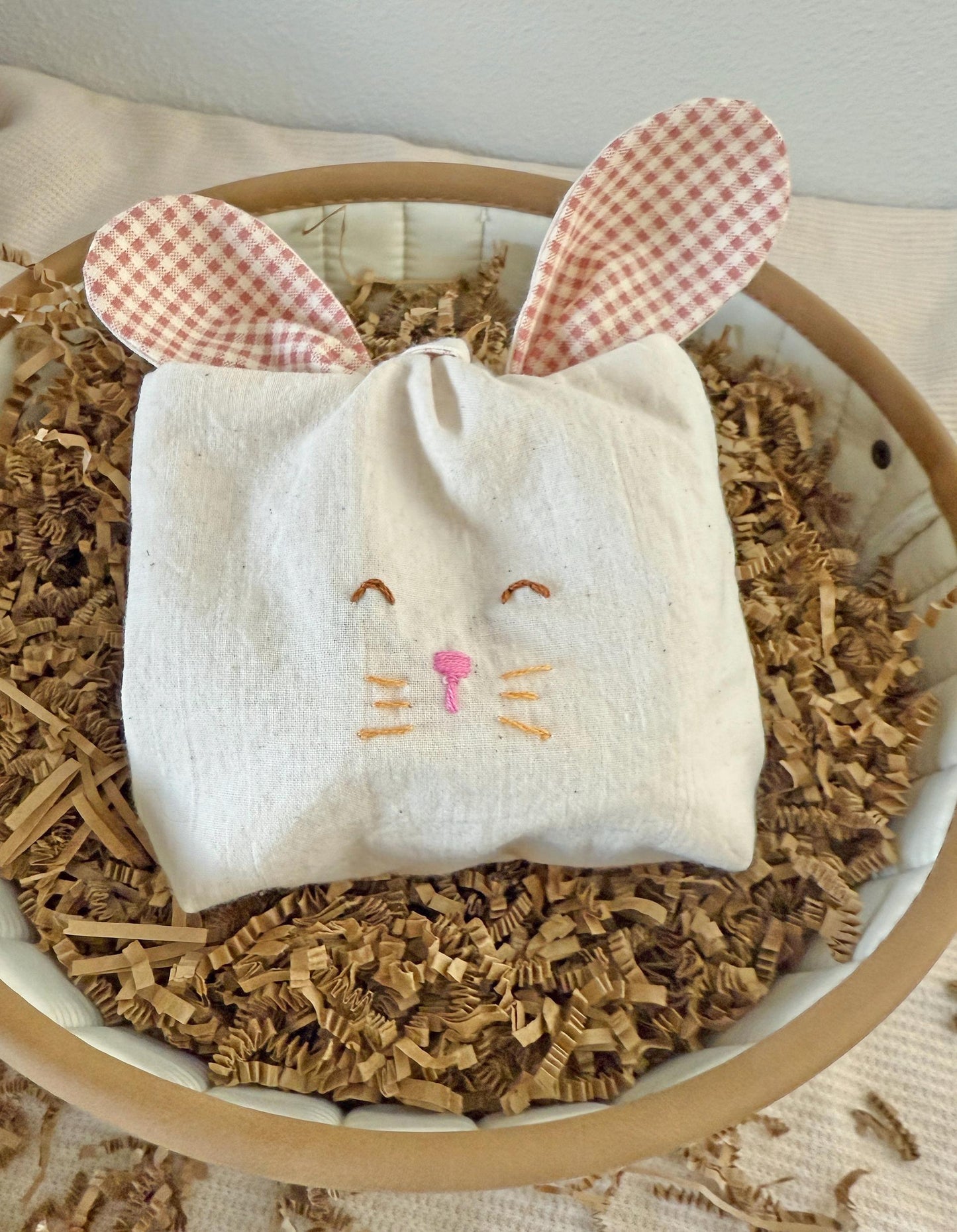 Bunny Ear Treat Bag -beginner sewing PDF digital pattern