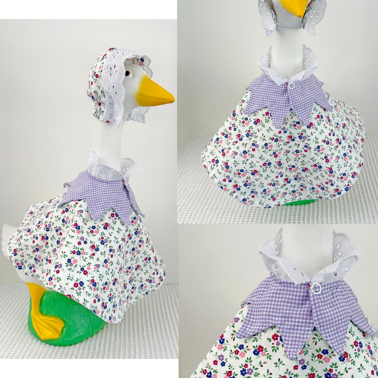 17 Inch Porch Goose (baby goose) Frocks & Collars. Digital Sewing Pattern BUNDLE