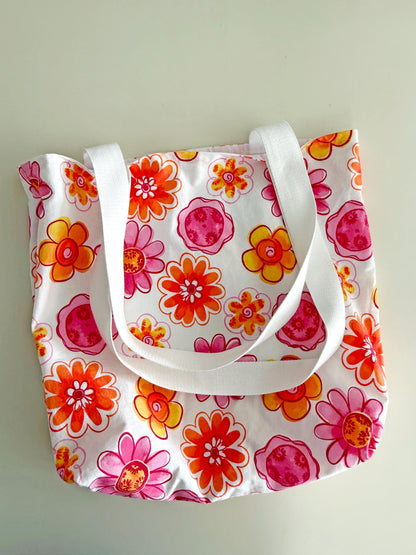 Tote Bag -Beginner Sewing Pattern - Digital PDF - two sizes