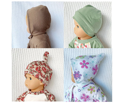 Bitty Baby Doll COMPLETE Sewing Bundle - Pajamas, pants, overalls, t-shirts, hats and more