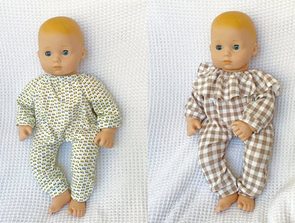 Bitty Baby Doll COMPLETE Sewing Bundle - Pajamas, pants, overalls, t-shirts, hats and more