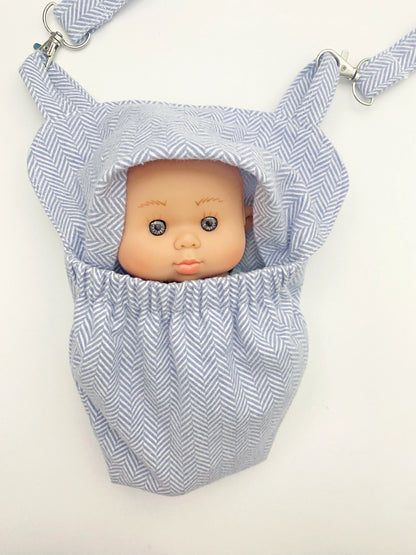 Doll or Stuffed Animal Carrier Pouch - PDF Digital Sewing Pattern