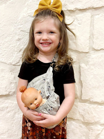Doll or Stuffed Animal Carrier Pouch - PDF Digital Sewing Pattern