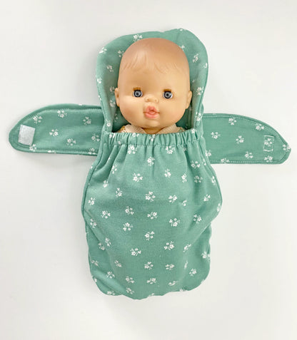 Doll Swaddle Wrap - PDF Digital Sewing Pattern - Fits 13" dolls such as Minikane ,Joy, Mini Coletto