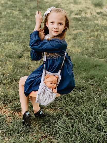 Doll or Stuffed Animal Carrier Pouch - PDF Digital Sewing Pattern