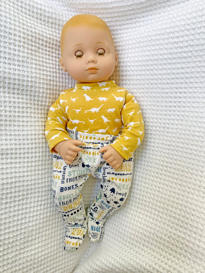 Bitty Baby Doll Overalls & Pants Footed - nonFooted -Sewing Pattern PDF Download -Shirt Not Included