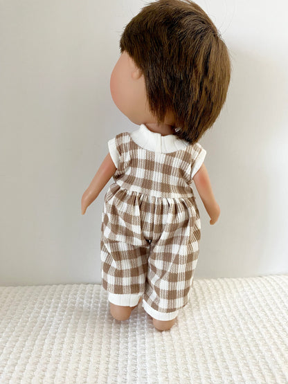 Mia/Mio Doll - Bubble Romper; tank, shorties, pants long sleeve PLUS Beret & Beanie Hat F Sewing Pattern Nine's D'Onil