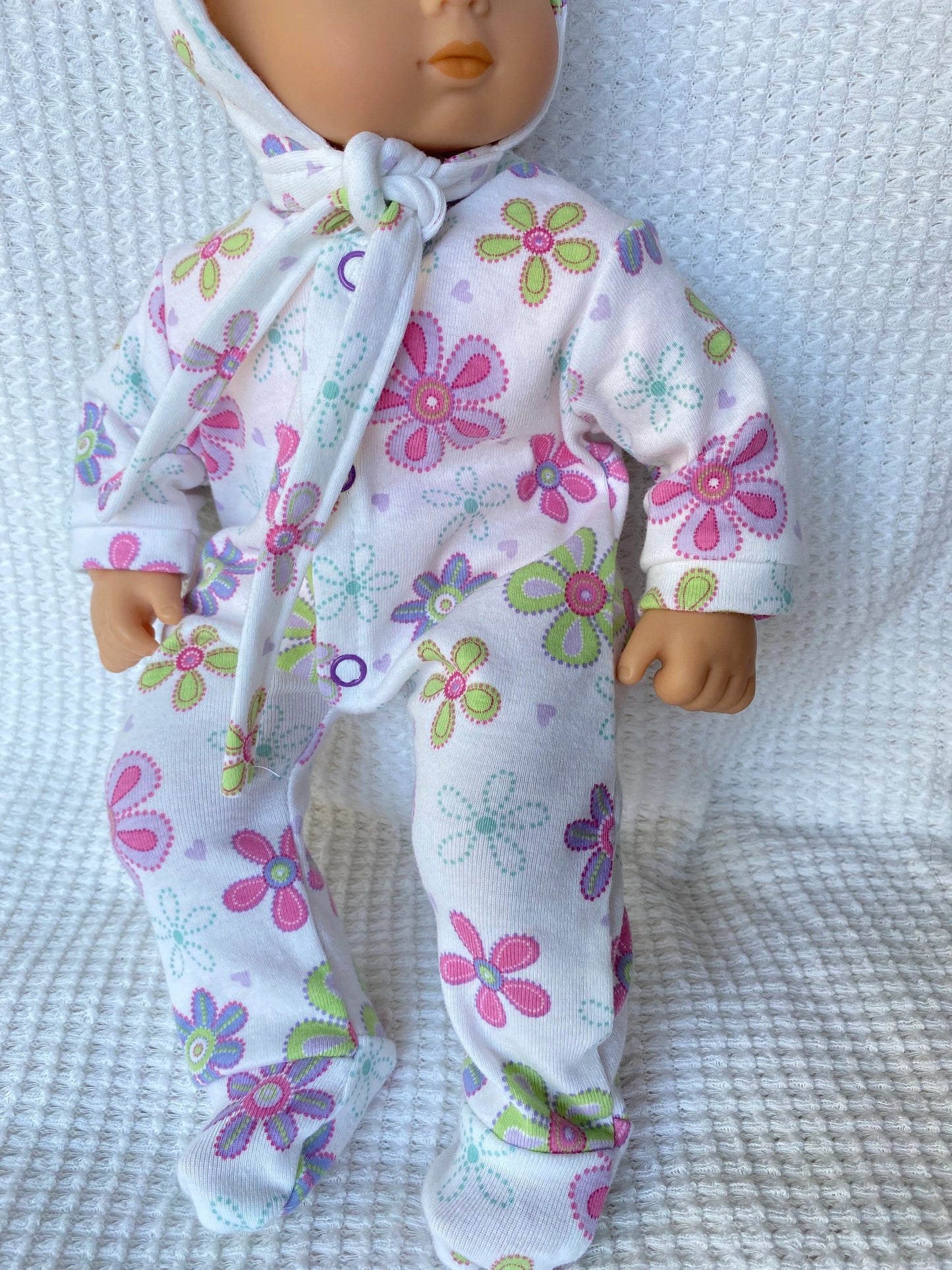 Bitty Baby Doll Footed Pajamas Sleeper - Digital PDF Sewing Pattern