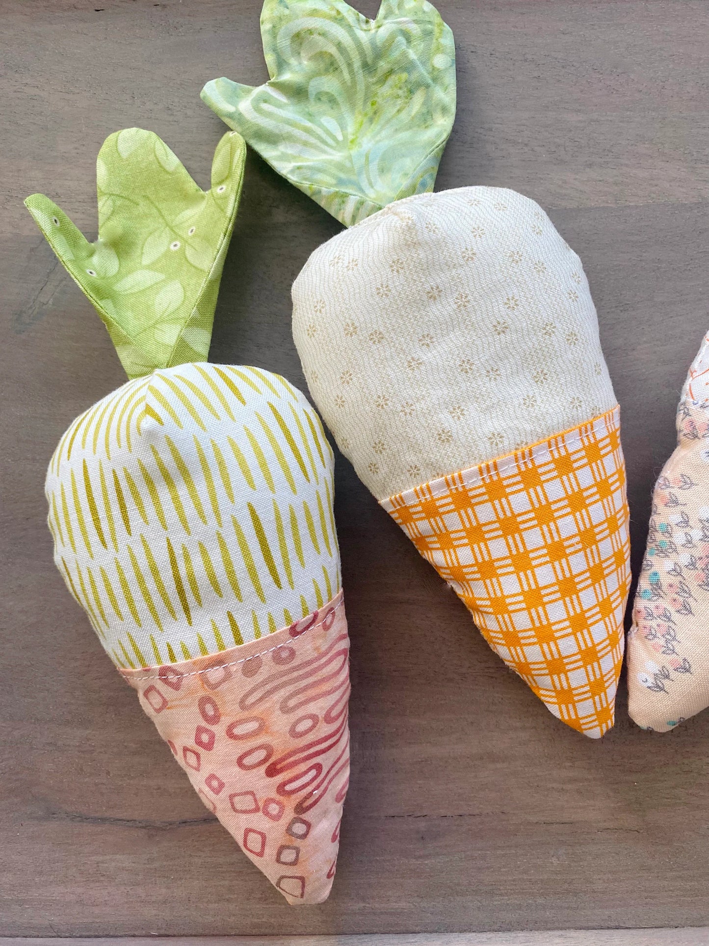 Fabric Carrot - Easter Gift Basket or Decor - Digital Sewing Pattern