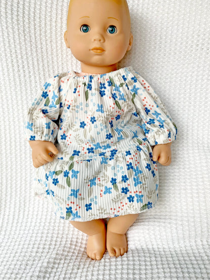 Bitty Baby Doll Peasant dress, top and shorties - Digital PDF Sewing Pattern