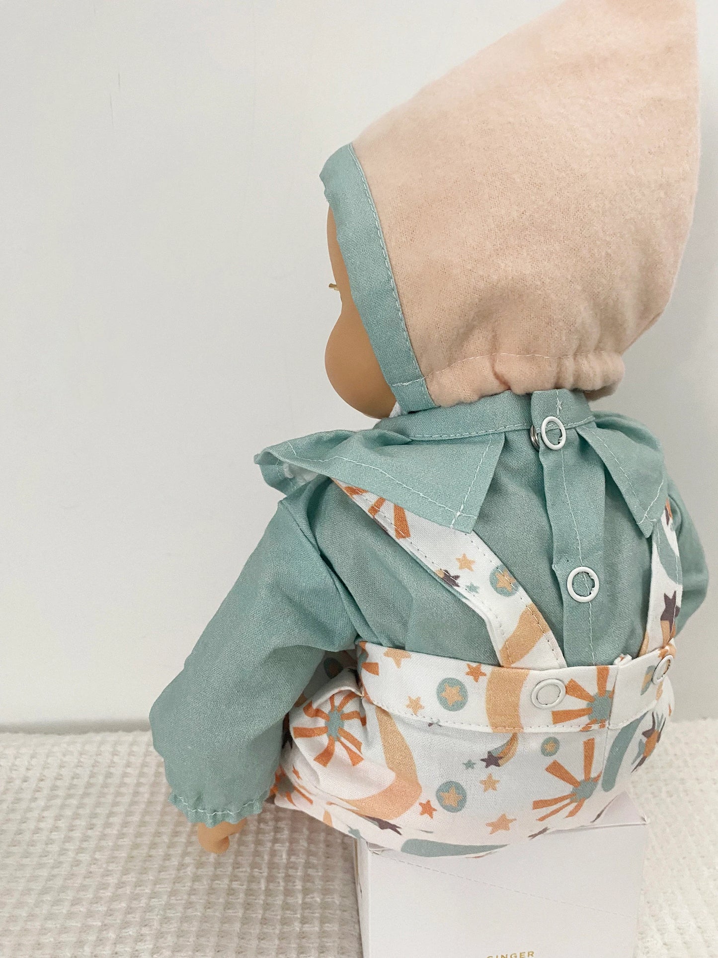 Bitty Baby Doll - Pleated Overall Set Digital PDF Sewing Pattern