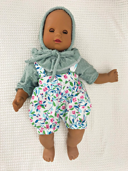 Bitty Baby Doll - Pleated Overall Set Digital PDF Sewing Pattern