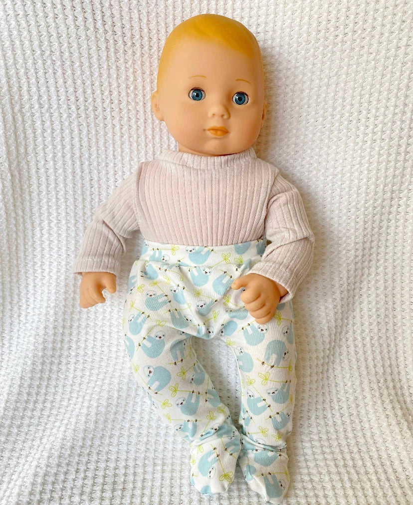 Bitty Baby Doll - Long Sleeve Onsie, T-shirt, Leotard - Digital PDF Sewing Pattern