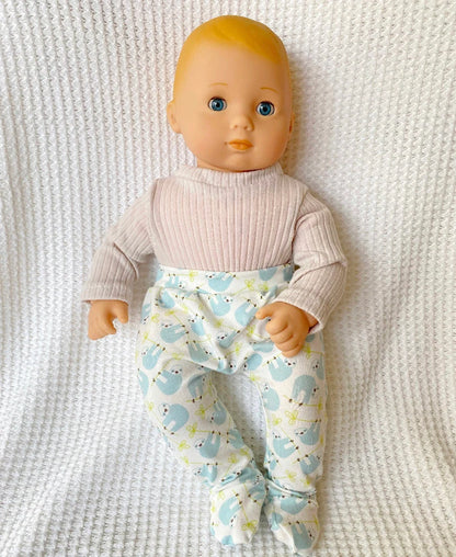 Bitty Baby Doll - Long Sleeve Onsie, T-shirt, Leotard - Digital PDF Sewing Pattern