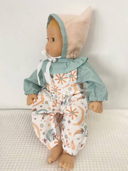 Bitty Baby Doll - Pleated Overall Set Digital PDF Sewing Pattern