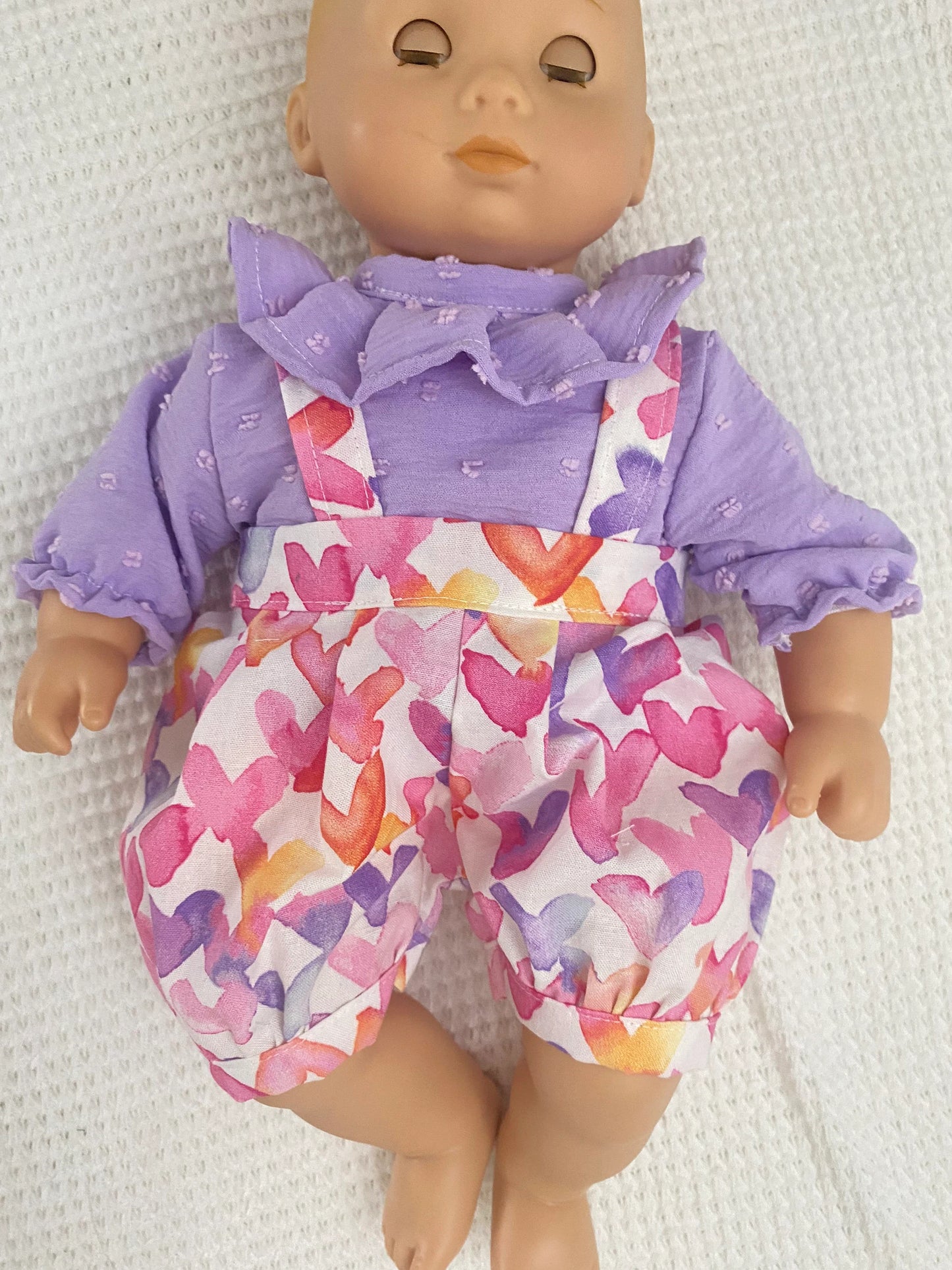 Bitty Baby Doll - Pleated Overall Set Digital PDF Sewing Pattern