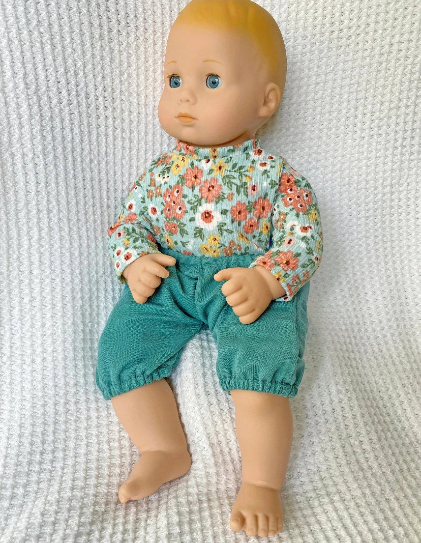 Bitty Baby Doll - Long Sleeve Onsie, T-shirt, Leotard - Digital PDF Sewing Pattern
