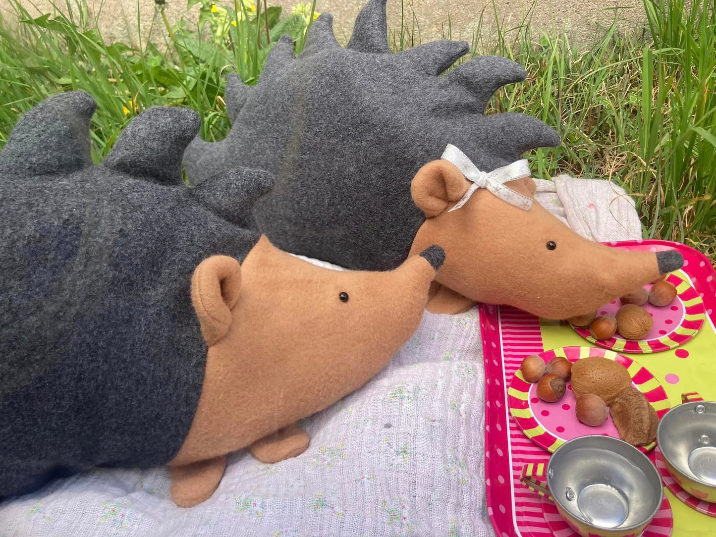 Henry Hedgehog Stuffed Plush Toy PDF Digital Download Sewing Pattern