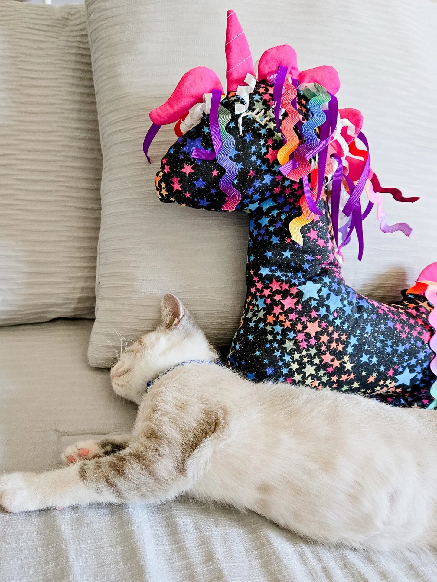 Mazzy Unicorn Stuffed Plush Toy PDF Digital Download Sewing Pattern