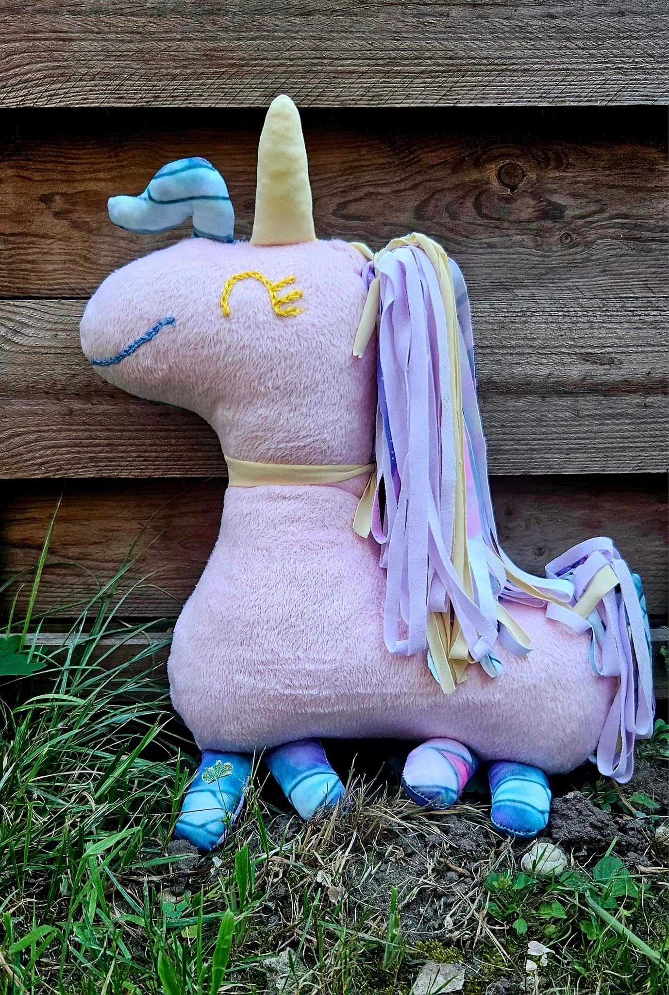 Mazzy Unicorn Stuffed Plush Toy PDF Digital Download Sewing Pattern