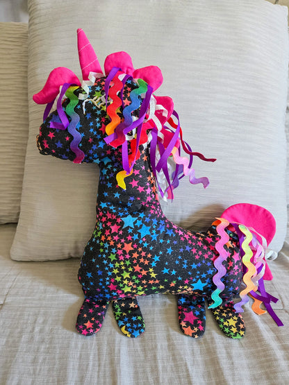 Mazzy Unicorn Stuffed Plush Toy PDF Digital Download Sewing Pattern