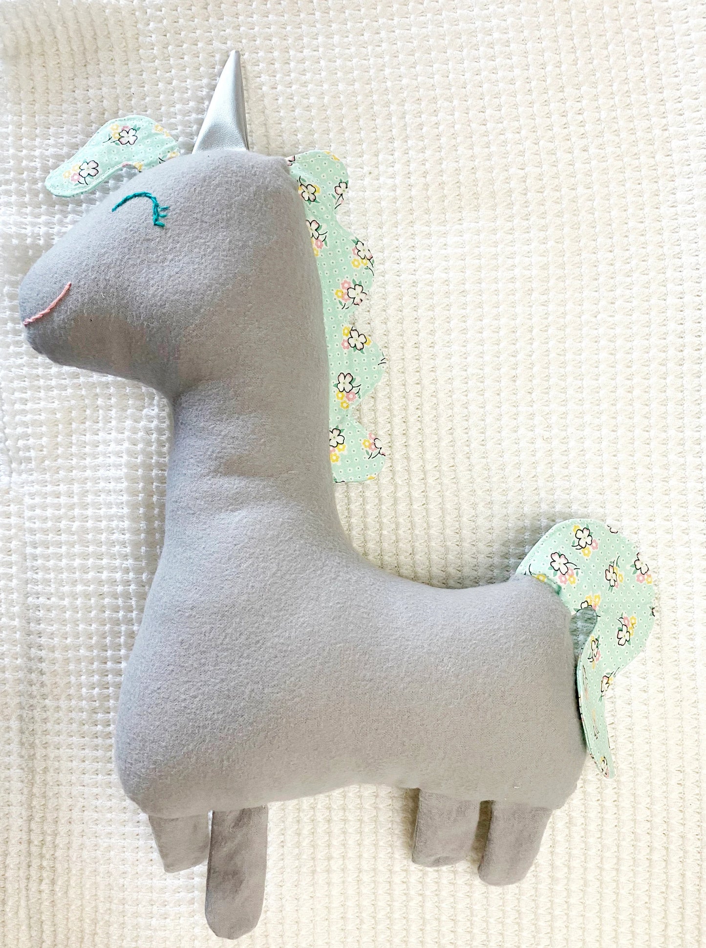 Mazzy Unicorn Stuffed Plush Toy PDF Digital Download Sewing Pattern
