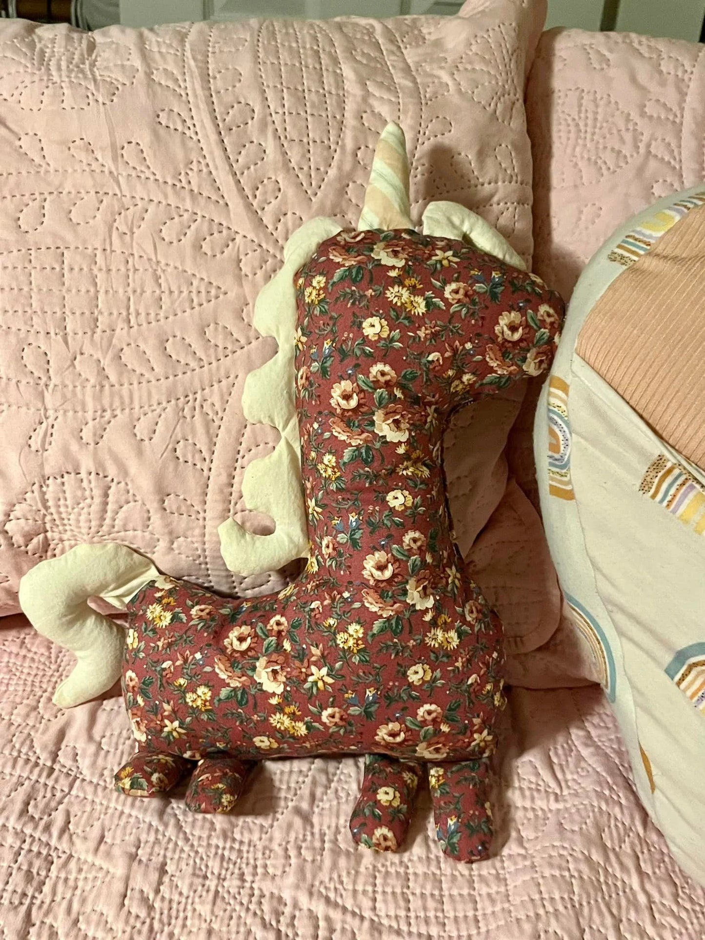Mazzy Unicorn Stuffed Plush Toy PDF Digital Download Sewing Pattern