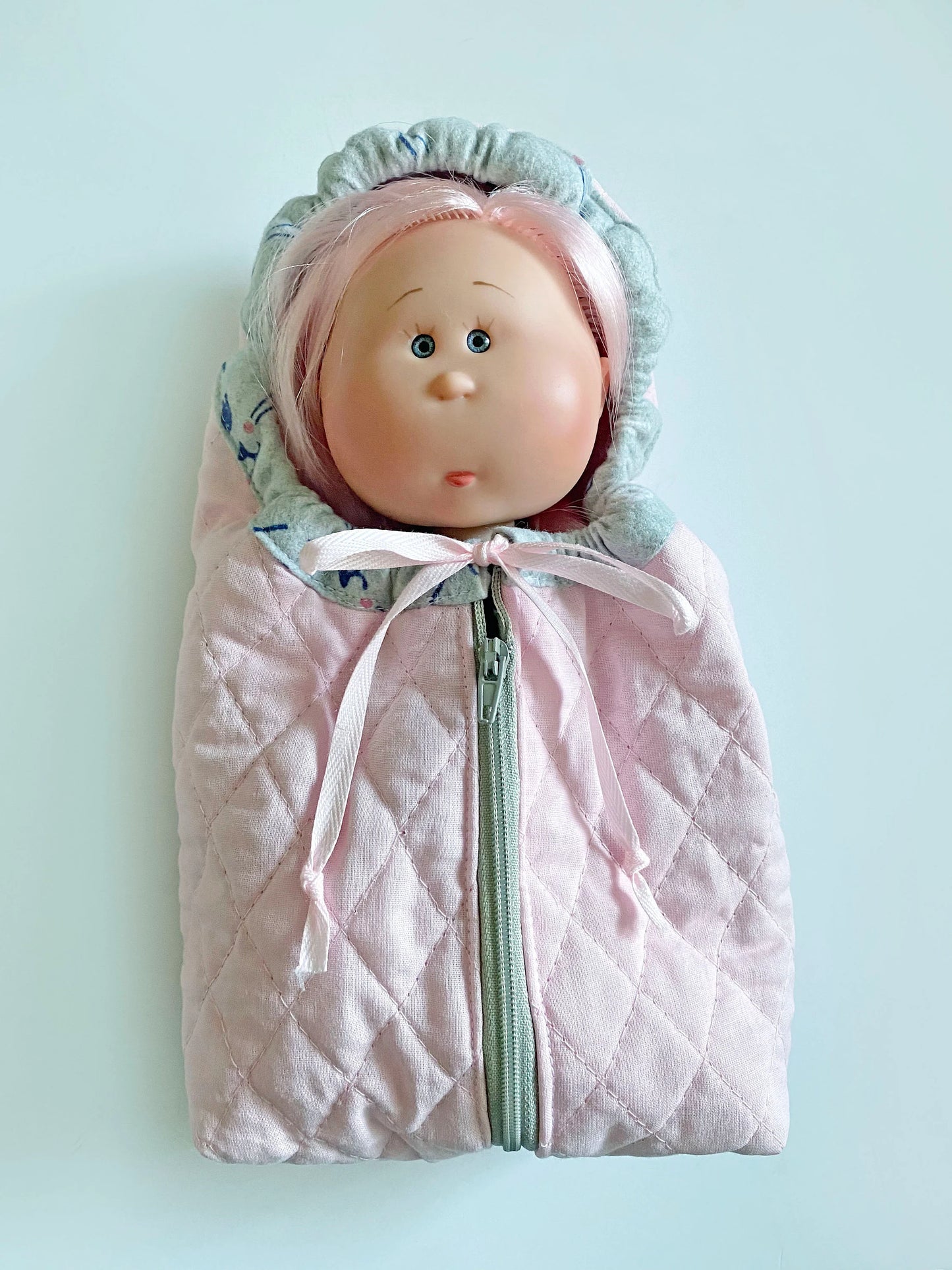 Doll Sleeping Bag - PDF Digital Sewing Pattern- Fits dolls 8 inches to 18 inches