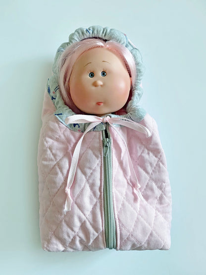 Doll Sleeping Bag - PDF Digital Sewing Pattern- Fits dolls 8 inches to 18 inches