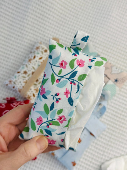 Tissue Pouch Napkin Holder - 3 different options - pdf digital sewing pattern