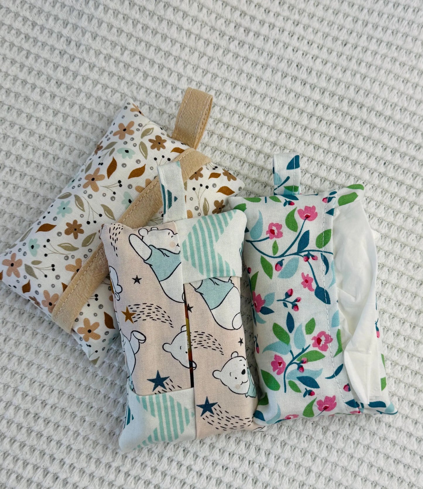 Tissue Pouch Napkin Holder - 3 different options - pdf digital sewing pattern