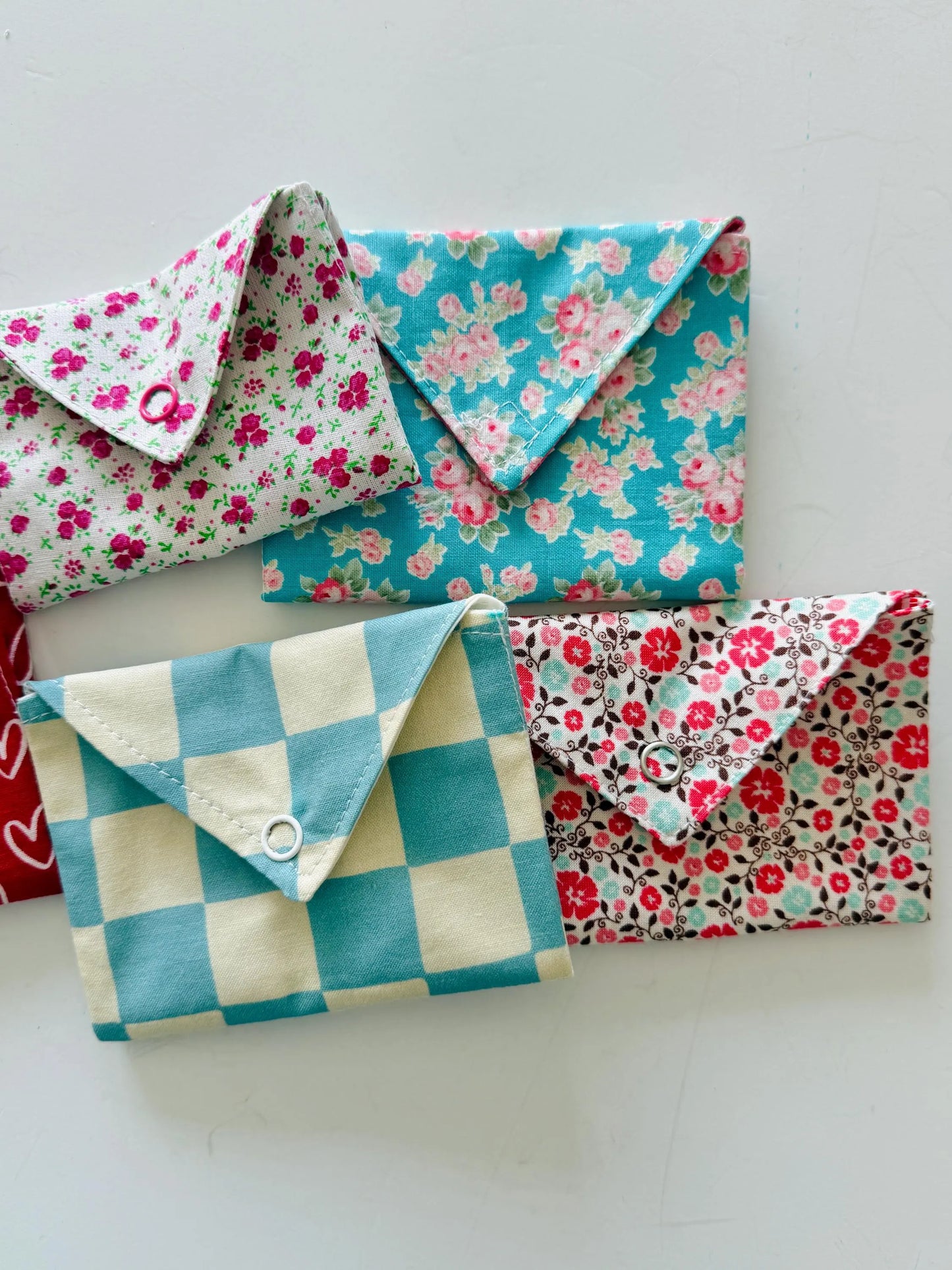 Fabric Heart Envelope - Valentine's Love Note - PDF Digital Sewing Pattern