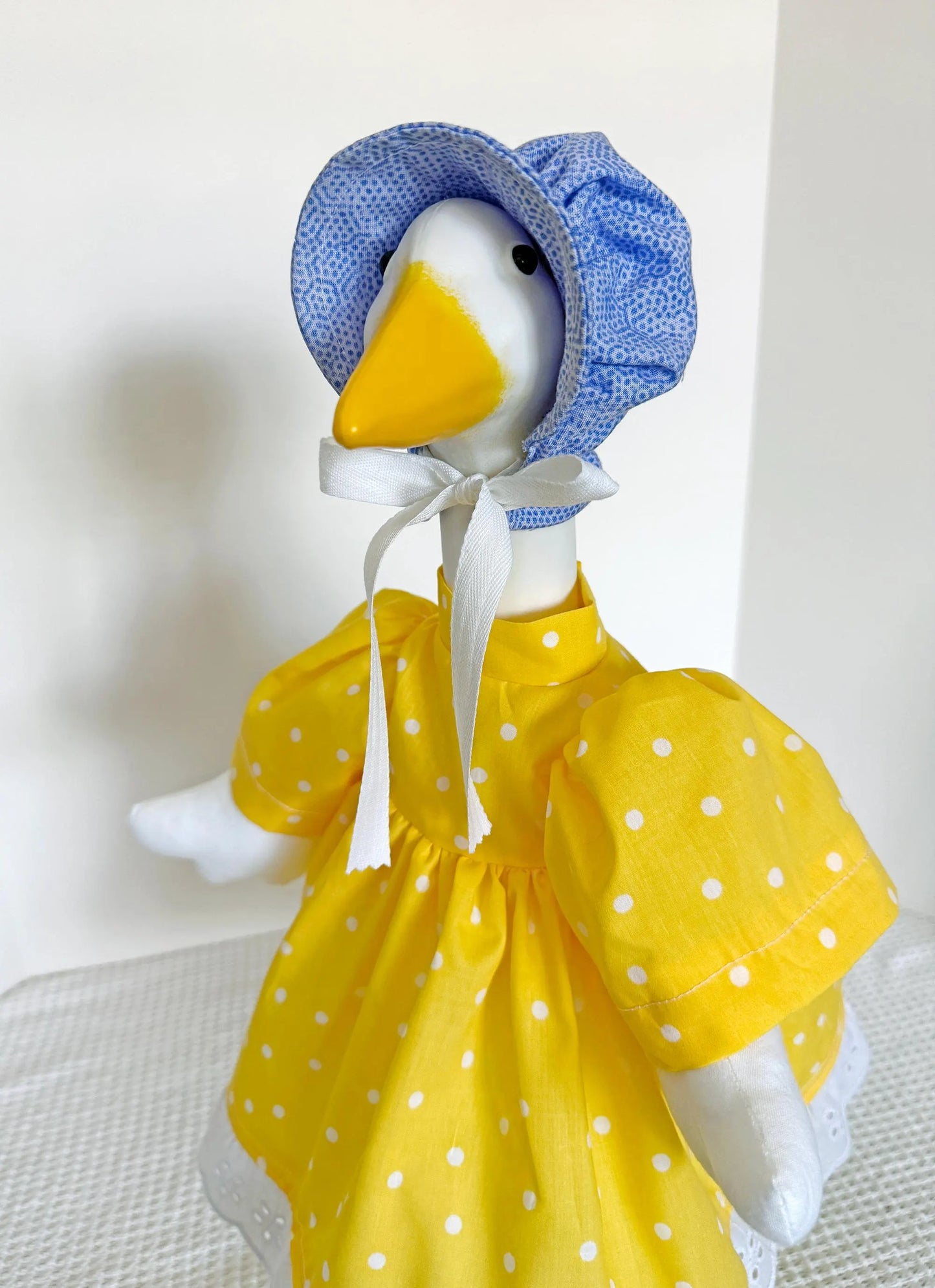 17 Inch Porch Goose Dress, Bonnet, Apron and Wings. Digital Sewing Pattern