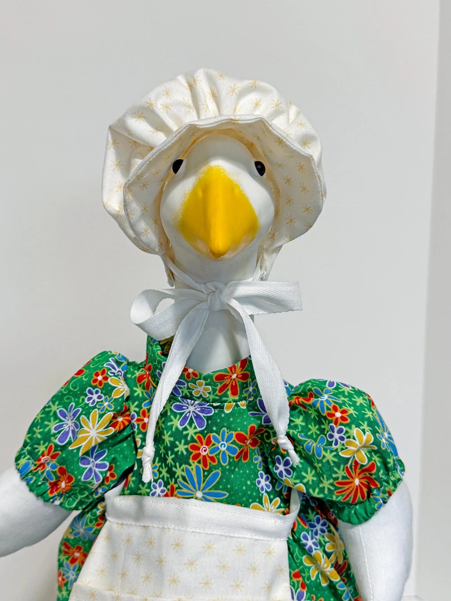 17 Inch Porch Goose Dress, Bonnet, Apron and Wings. Digital Sewing Pattern