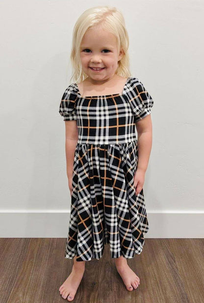 Angel Dress - Square Neck, twirly Knit Dress - Digital PDF Sewing Pattern