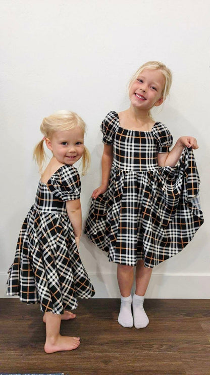 Angel Dress - Square Neck, twirly Knit Dress - Digital PDF Sewing Pattern