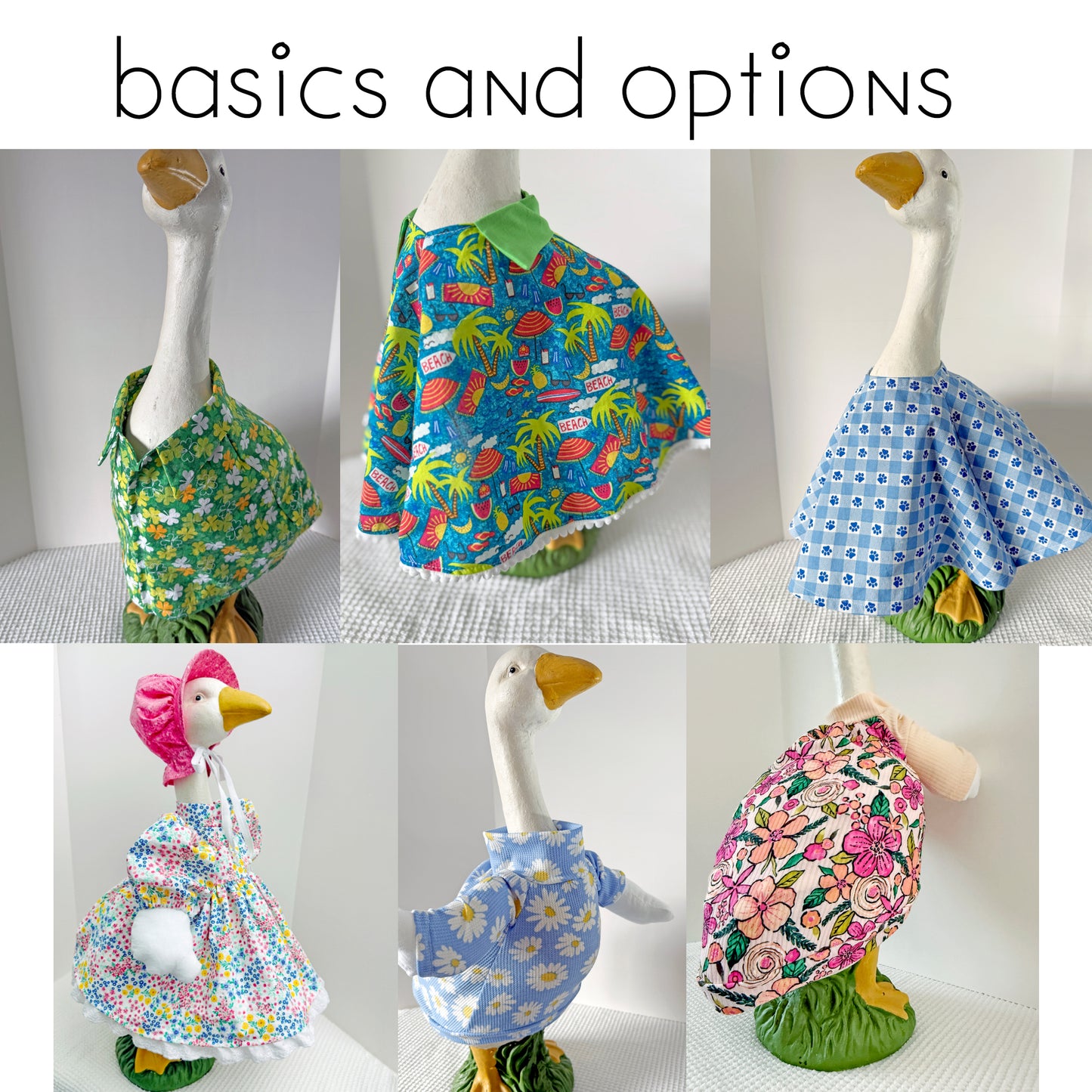 23 Inch Porch Goose BIG BUNDLE of clothes - Digtital PDF sewing patterns