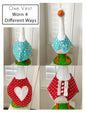 28" Porch Goose Reversible Vest - can be worn four different ways