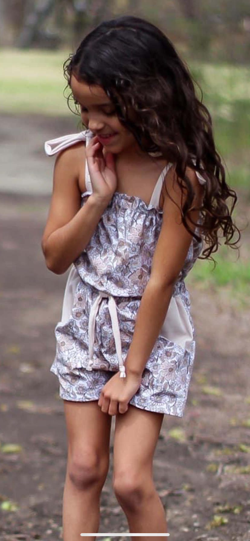 Reef Romper PDF Sewing Pattern - Shorts & Pants Separate