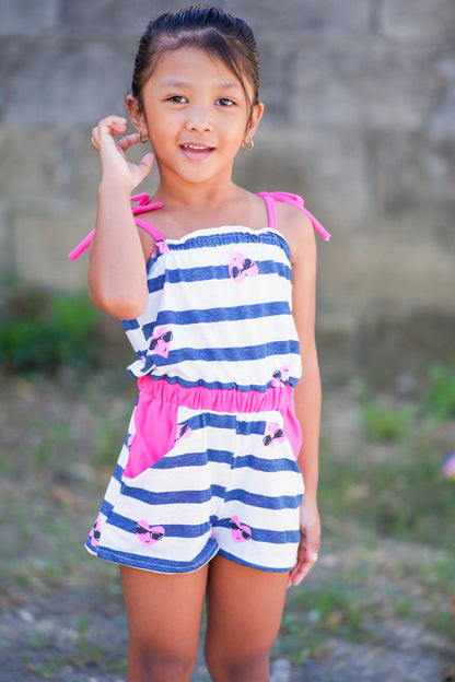 Reef Romper PDF Sewing Pattern - Shorts & Pants Separate