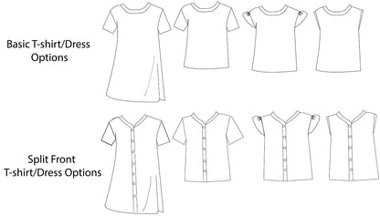 The Tide - T-shirt & Dress PDF Pattern